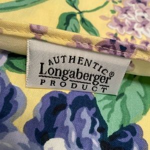 Longaberger Queen Comforter & 2 Pillow Shams in Rose Trellis pattern *NEW PRICE*